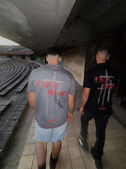 "RUTHLESS" GREY T-SHIRT