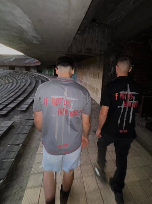 "RUTHLESS" GREY T-SHIRT