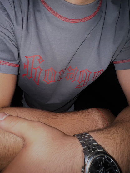 "RUTHLESS" GREY T-SHIRT