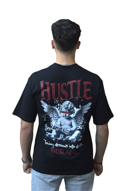 HUSTLE OVERSIZED TEE