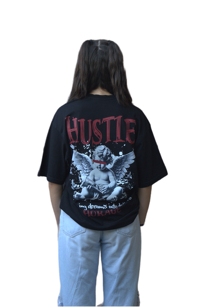 HUSTLE OVERSIZED TEE